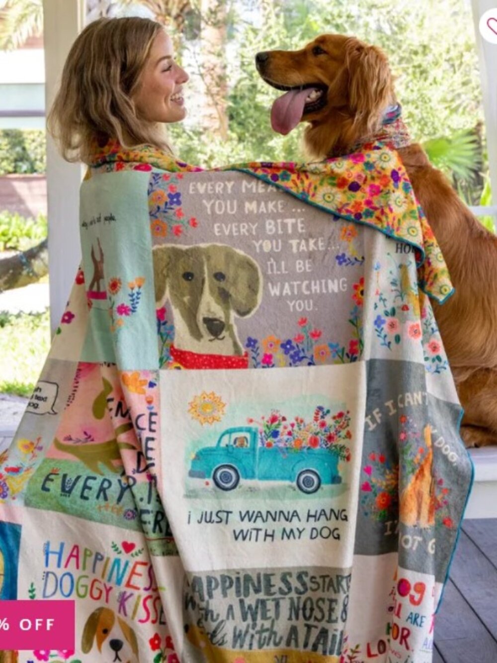 Natural Life dog blanket